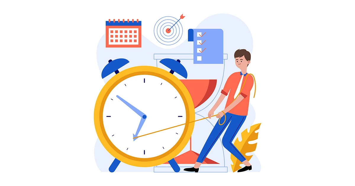 하루 종일 활력을 유지하기 위해 시간을 합리적으로 배분하세요.